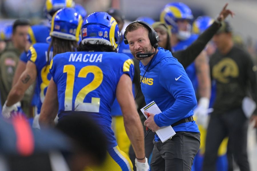 Rams' Sean McVay defends Puka Nacua amidst allegations