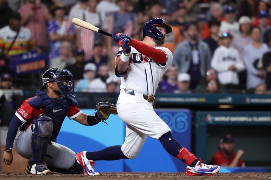Kyle Schwarber provides muscle as US routs Great Britain at WBC