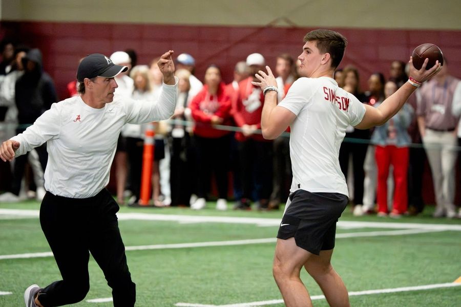 Alabama, Ohio State pro days draw decision-makers by the dozen