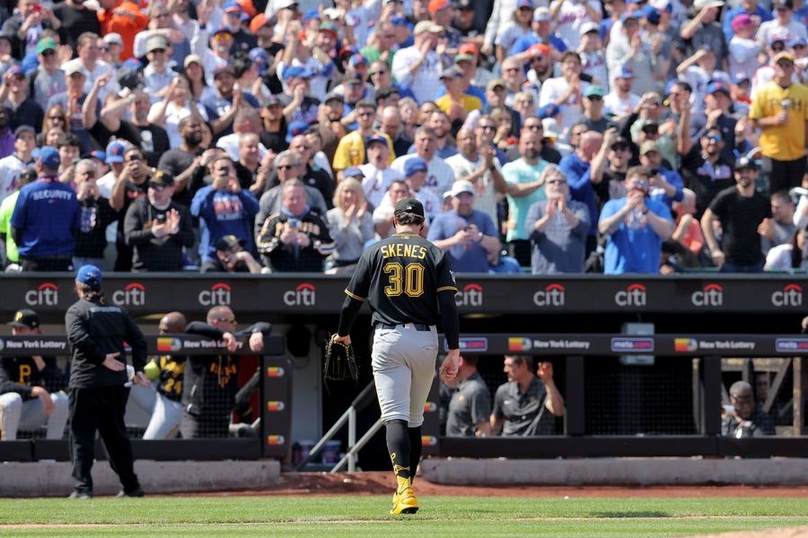 After ugly opener, Pirates' Paul Skenes tries to bounce back vs. Reds