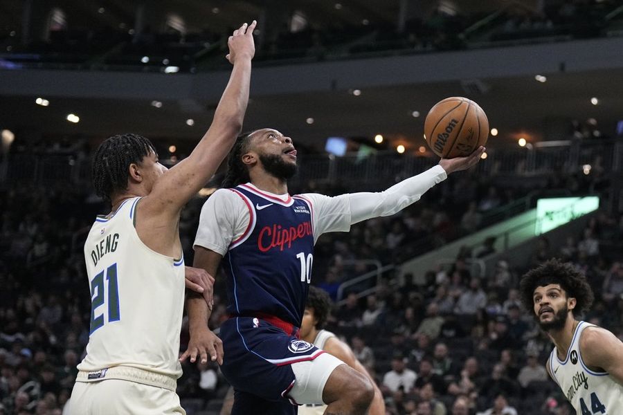 Bennedict Mathurin pushes Clippers past Bucks