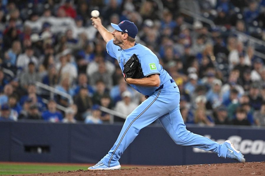 Max Scherzer has strong season debut as Blue Jays beat Rockies