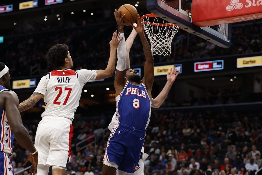 Paul George (39), Sixers shoot lights out vs. Wizards