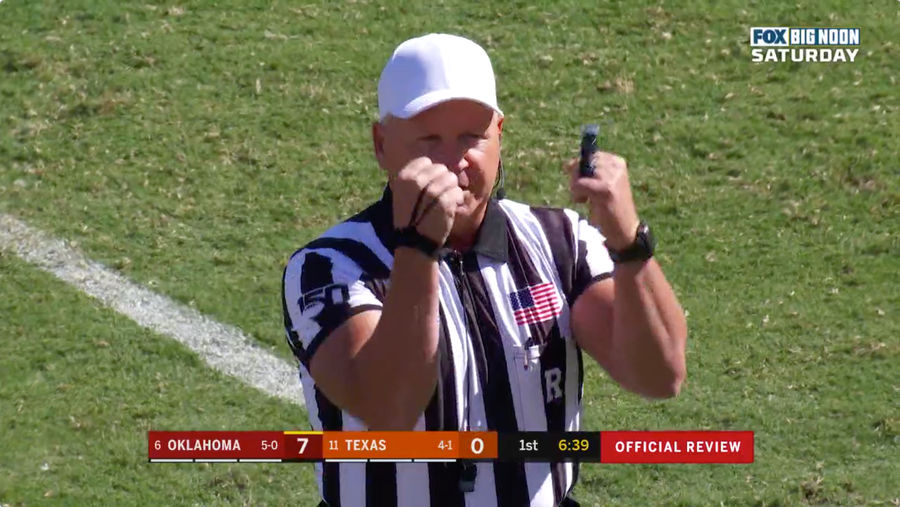 Gus Johnson Not Sure If It's Hot In Here Or Just Him, Can't Stop Admiring Beefy Referee's Arms