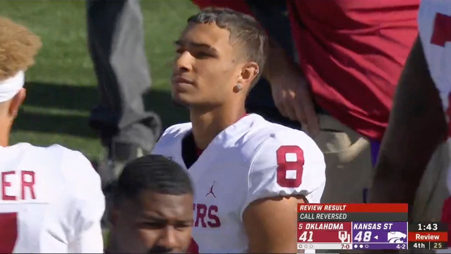 Oklahoma's Playoff Chances Might Have Just Died Because Of A Couple Frames Of Video
